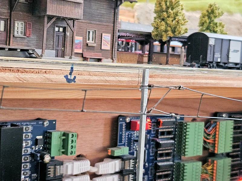 Dinamo hybdride modeltrein besturing